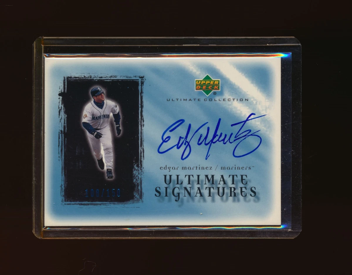 Edgar Martinez Baseball Serial Numbered Sports Trading Cards