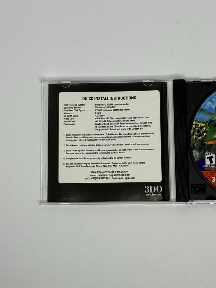 Army Men Air Attack (PC, CD) 3DO Complete Version 2001 - Image 2 of 4