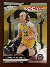 2024 Monopoly Prizm Rookie Card WNBA6 Cameron Brink Los Angeles Sparks WNBA