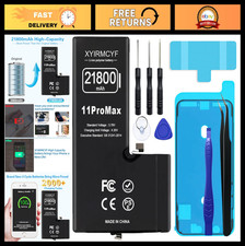 21800mAh High-Capacity Replacement Battery for iPhone 11 Pro Max Repair Kit