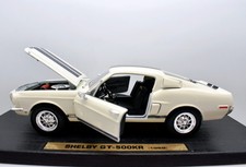 Modellino auto scala 1:18 shelby gt 500 KR diecast modellismo statico collezione