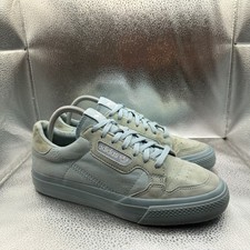 Size 7 Adidas Continental Vulc Ash Gray Light Blue Mens Athletic Sneakers EF9423 adidas Continental 80 Ash Grey for Sale | Authenticity  main image 2