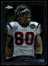 Andre Johnson 2009 Topps Chrome #TC74 Texans NFL READ FREE SHIPPING AutographDen