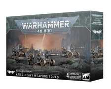 Warhammer 40,000: Astra Militarum - Krieg Heavy Weapons Squad GW 47-73 NIB