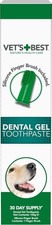Vet’s Best Dental Gel Toothpaste for Dogs 100g Reduces Plaque Freshens Breath UK
