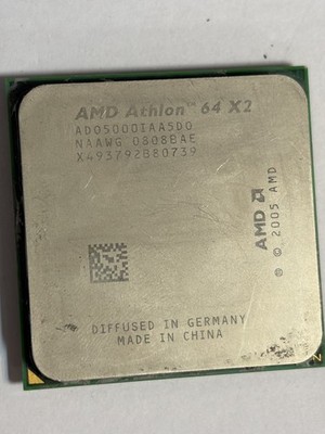 1pc AMD Athlon 64x2 ADO5000IAA5DO 5000+ 2.6GHz core cpu processor