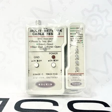 Belkin F4F315-T Multi Network Cable Tester RJ45 W/Network Cable Terminator