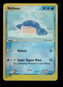 Wailmer 83/100 EX Sandstorm Reverse Holo