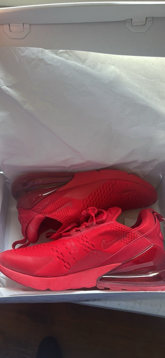 Nike Air Max 270 Men Size 12 University Red CV7544-600 Mesh Low Top Sneaker Nike Air Max 270 University Red CV7544-600 Men main image 4