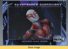 2022 Marvel Metal Universe Skyscraper Shadow Box Spider-Man 2099 #SS19 READ 0e3