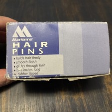 Marianna Metal Hair Pins 10532 2" Brown