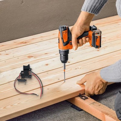 Cordless Tool Accessory Dual Functionality Trigger Buttons Pack of Two