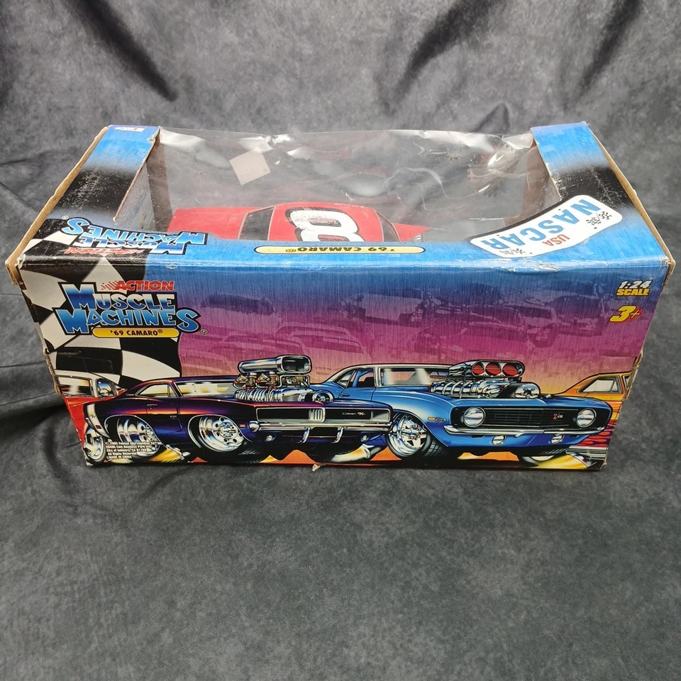 *Raro Dale Earnhardt Jr #8 Muscle Machines 1969 Chevelle 1/18 Diecast Nuevo Sellado Foto 4 de 4
