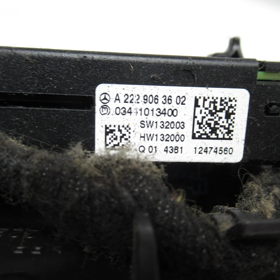 Mercedes-Benz Clase S 2015 unidad de control de temperatura de calefacción de aire acondicionado OEM Foto 3 de 4