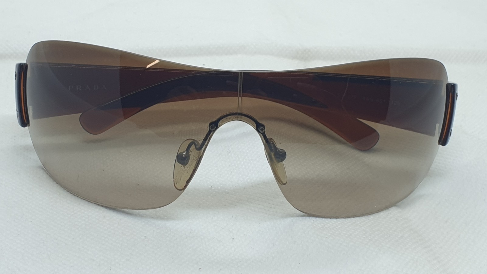Prada SPS 07F 4AN-6S1 Sunglasses. Brown Color. thumbnail 9