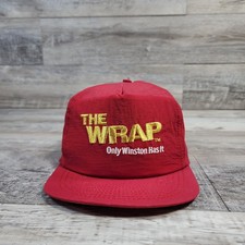 The Wrap Only Winston Has It Hat Cap Adult Mens Adjustable Snapback Vintage