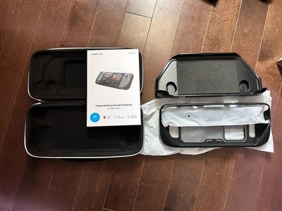 Steam Deck Carrying Case + Screen Protector & JSAUX Shell Case