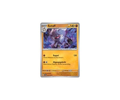 Pokemon Karten - Stürmische Funken - Epitaff SSP100 - Deutsch