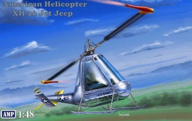AMP Models 48007 1/48 AMP American Helicopter XH-26 Jet Jeep