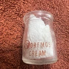 Vtg NOS Foremost Dairy Creamer 1/2 oz Mini Milk Restaurant Diner Glass Bottle