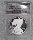 2019-(W) Proof American Silver Eagle ANACS PR70 DCAM (431)