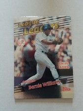 Bernie Williams 1999 Topps League Leaders #222 New York Yankees