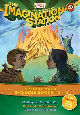 Imagination Station Books 3-Pack: Challenge on the Hill of Fire / Hunt for...