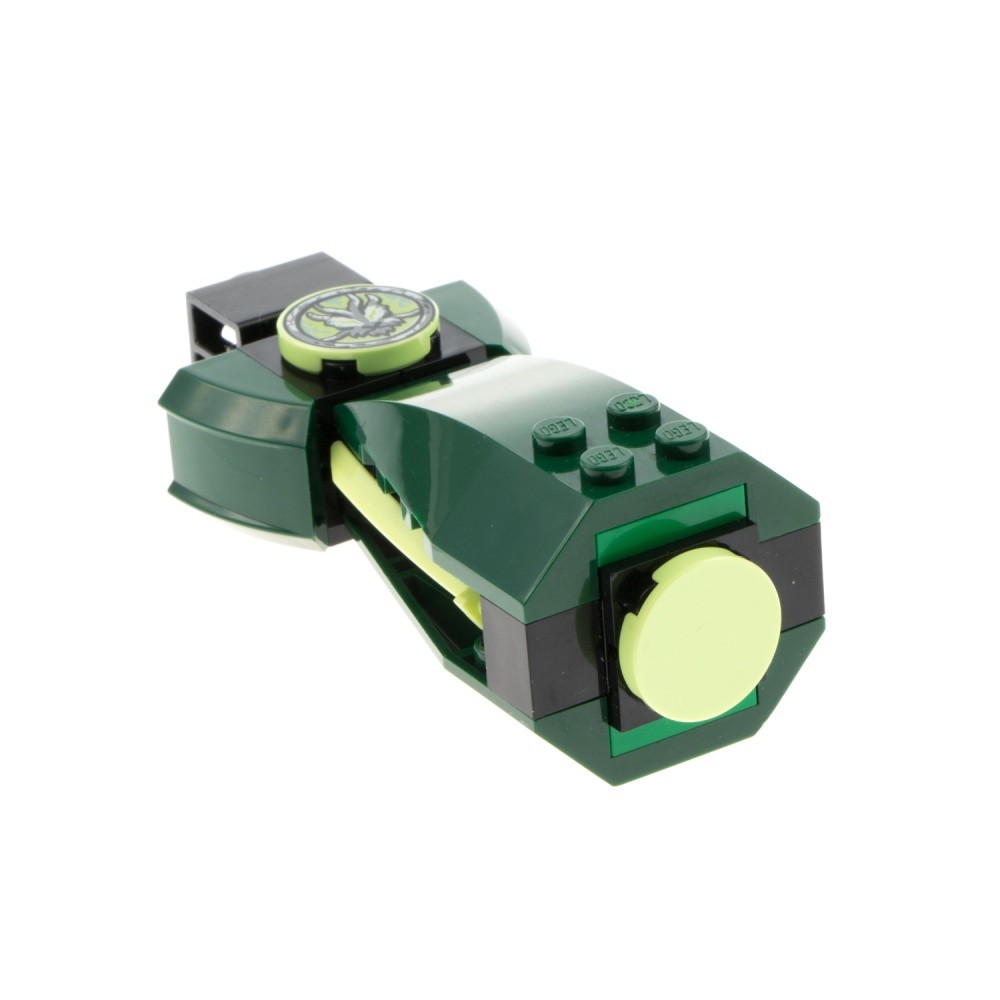 1x Lego Ninjago Handle Hand Holder Dark Green Airjitzu Morro Flyer 70743 18585