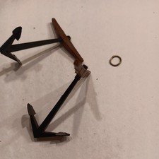 2 Stockanker historisch 51mm x 47 mm Kunststoff