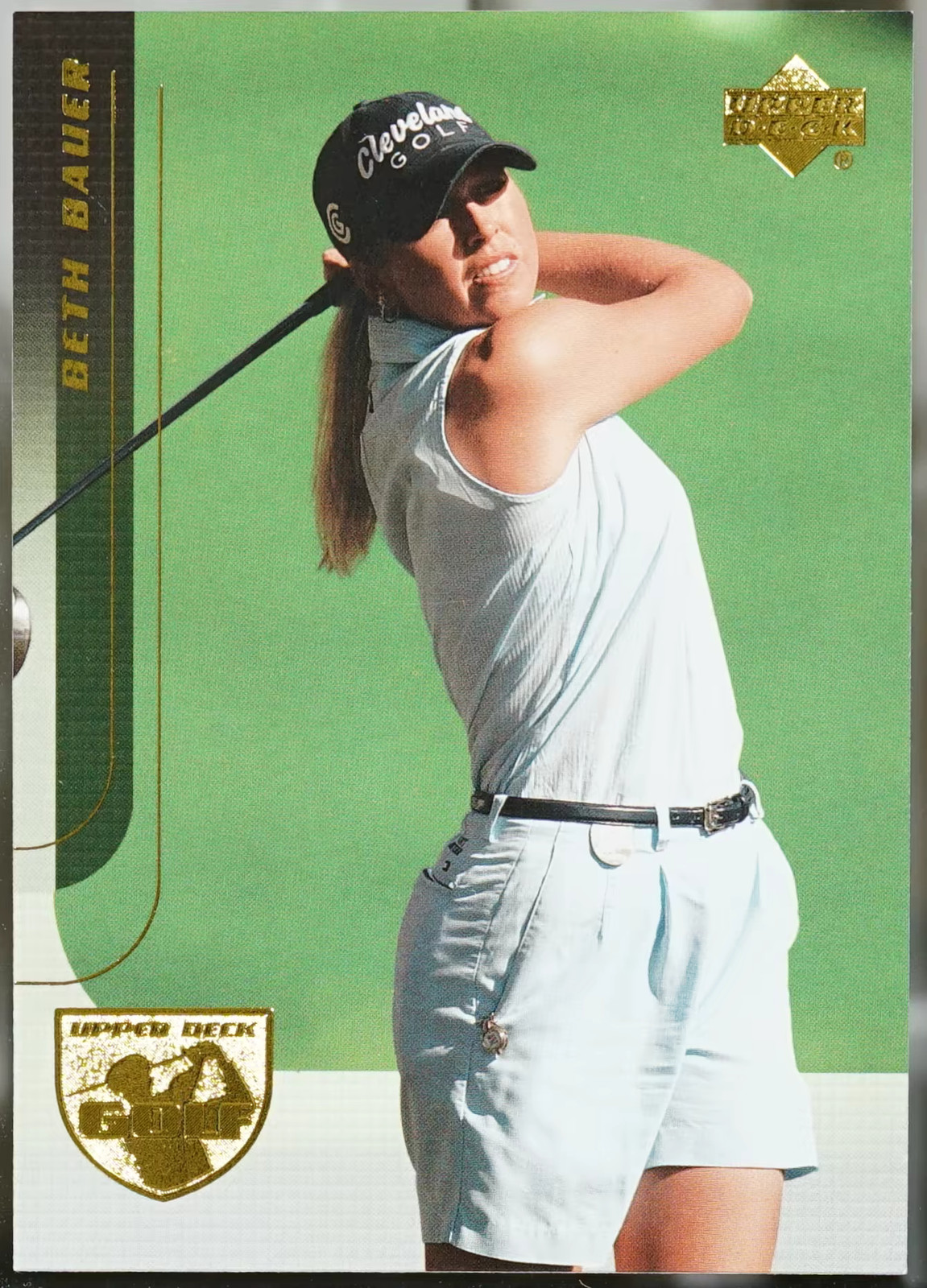 2004 Upper Deck #5 Beth Bauer Golf NM