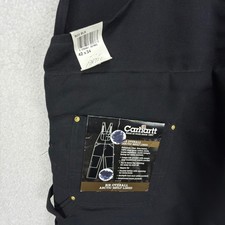 Carhartt Arctic Quilt Lined Bibs Overalls Mens 42x34 R03 BLK Black NWT NOS