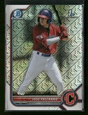 2022 Bowman #BCP-21 Jose Pastrano Cleveland Guardians