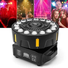 160W Laser Moving Head Light LED DMX Rotating RGBW Beam Stage Lighting DJ Party