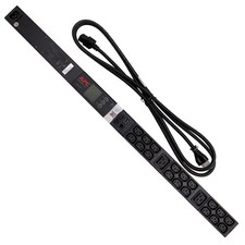 APC AP8858NA3 RACK PDU 2G METERED ZERO U POWER DISTRIBUTION UNIT, 20A 120/240V