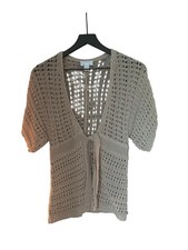 Ann Taylor Loft Crochet Cardigan Size Small