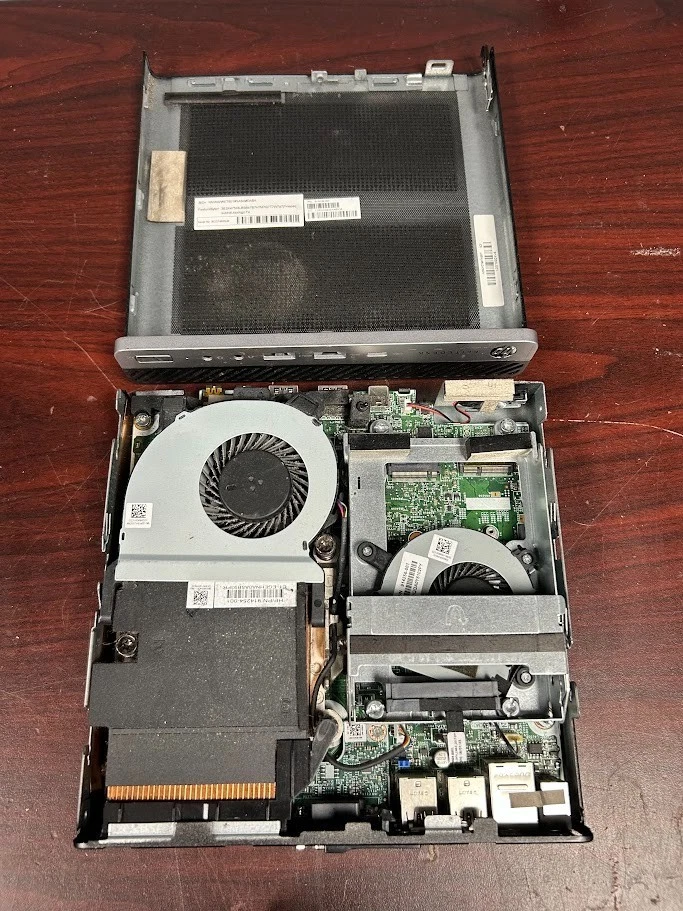 HP EliteDesk 800 G3 DM i5-7500 3.40GHz, 8GB DDR4 RAM, NO SSD/OS/AC #95 - Image 2 of 4