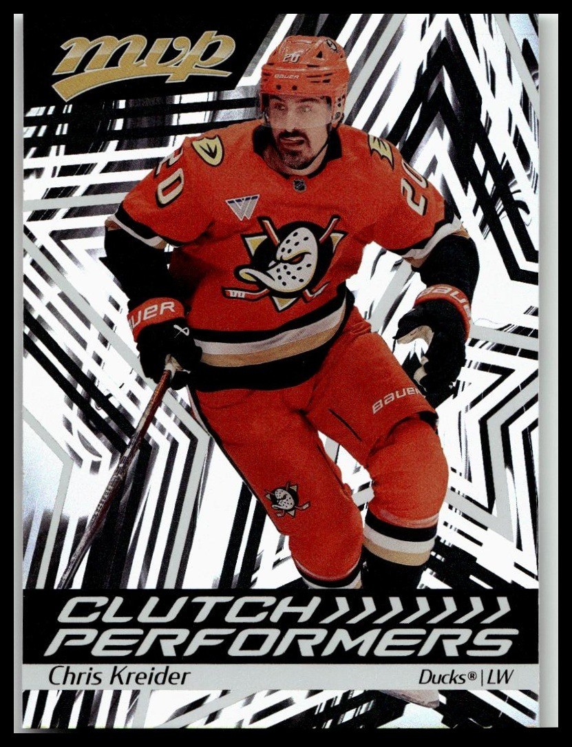 2026-27 Upper Deck MVP #CP-6 Chris Kreider Clutch Performers