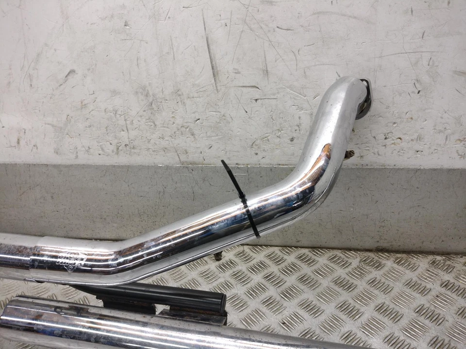 Harley Davidson Fatboy Fat Boy (FLSTF) 2001 FLSTF sistema de escape Foto 4 de 4