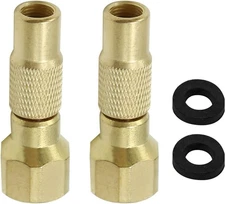 Anxingo Air Chuck Twist-on, 2 PCS Heavy Duty Tire Screw on Tire... 