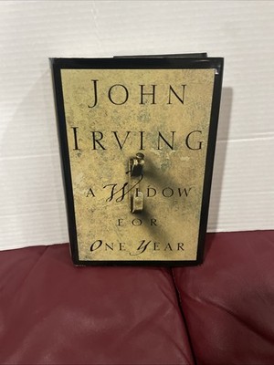 Signed John Irving A Widow For One Year hardcover Book ￼