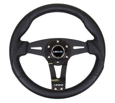 NRG Innovations for Reinforced Steering Wheel (320mm) w/Carbon Center Spoke