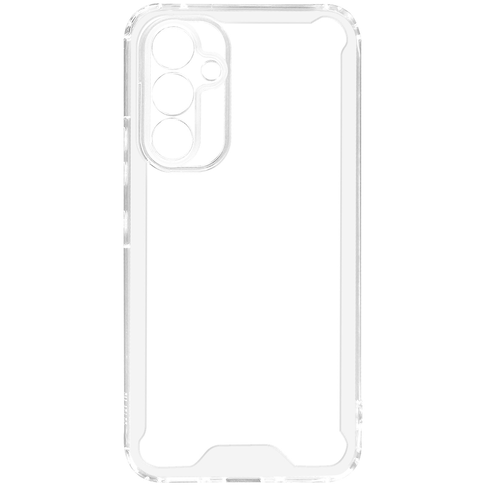 Coque silicone Galaxy A54 5G rigide transparente avec coins renforcés