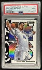 2026 Panini Prizm World Cup Jude Bellingham Manga SSP #9 England PSA 9