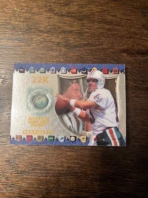 1997 Collector's Edge Excalibur - Game Gear Dan Marino #8 /249 (MEM) Football