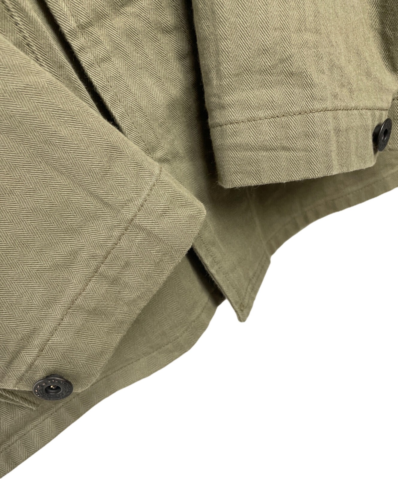 BUZZ RICKSON'S Cotton Utility Jacket Green Size 36 Made in Japan