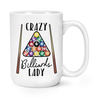 VerrüCkte Billard Damen 426Ml Groß Becher Tasse - Lustig Groß