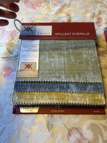 Kravet Smart Opulent Chenille & Performance Essential Textures II Fabric Samples - Picture 5 of 12