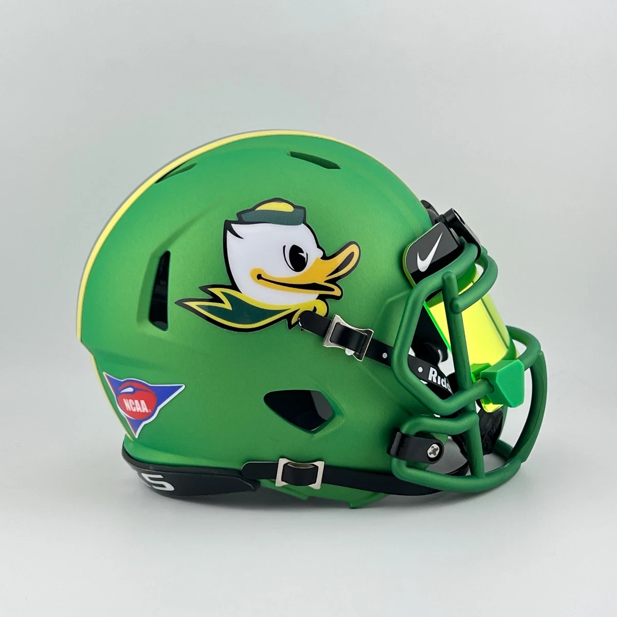 Casco Oregon Ducks Riddell SpeedFlex Squadra Di Calcio Emesso - Foto 11
