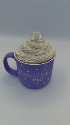 Manifest That Bejeweled & Glittered Fake Bake Mug