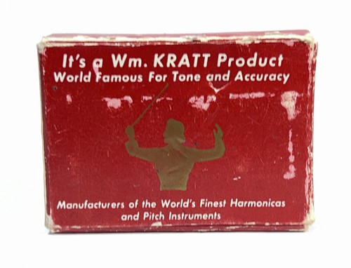 Vintage Super Pitch Pipe WM Kratt SN-10 Guitar n in Original Box - Picture 2 of 5